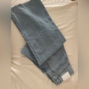 Denim Forum Winona low rise wide jeans
